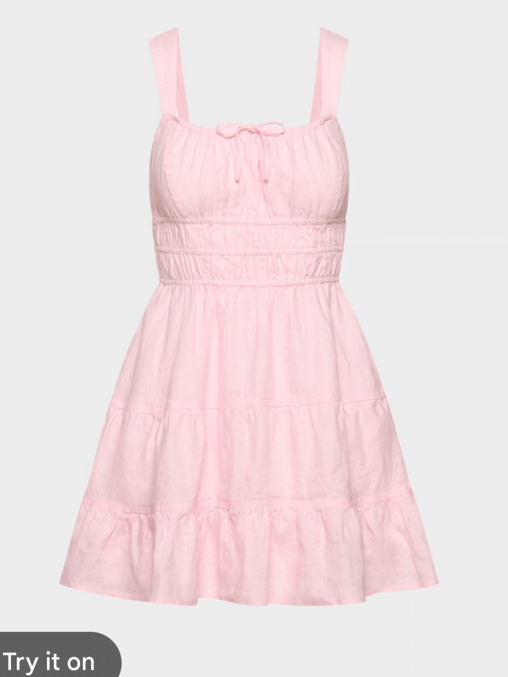 Aritzia Martine Linen dress